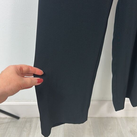 Niteline Della Roufogali Black Beaded Cut Outs Jumpsuit Size 6 - Picture 2 of 11